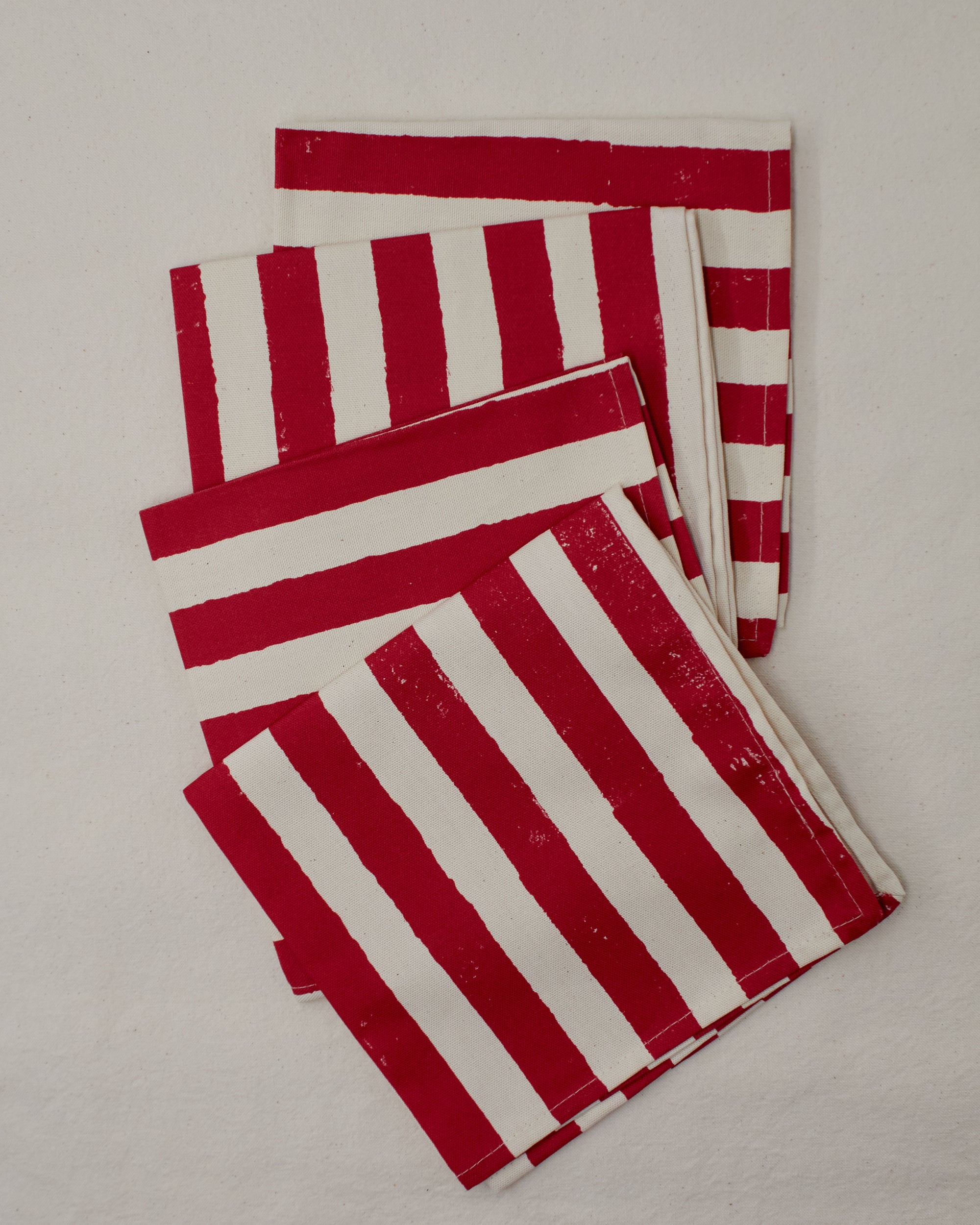 Christmas Red Napkins (set of four)