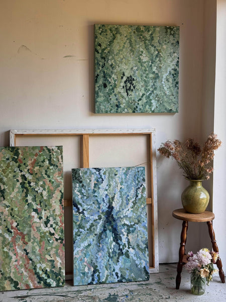 Green Pastures Painting