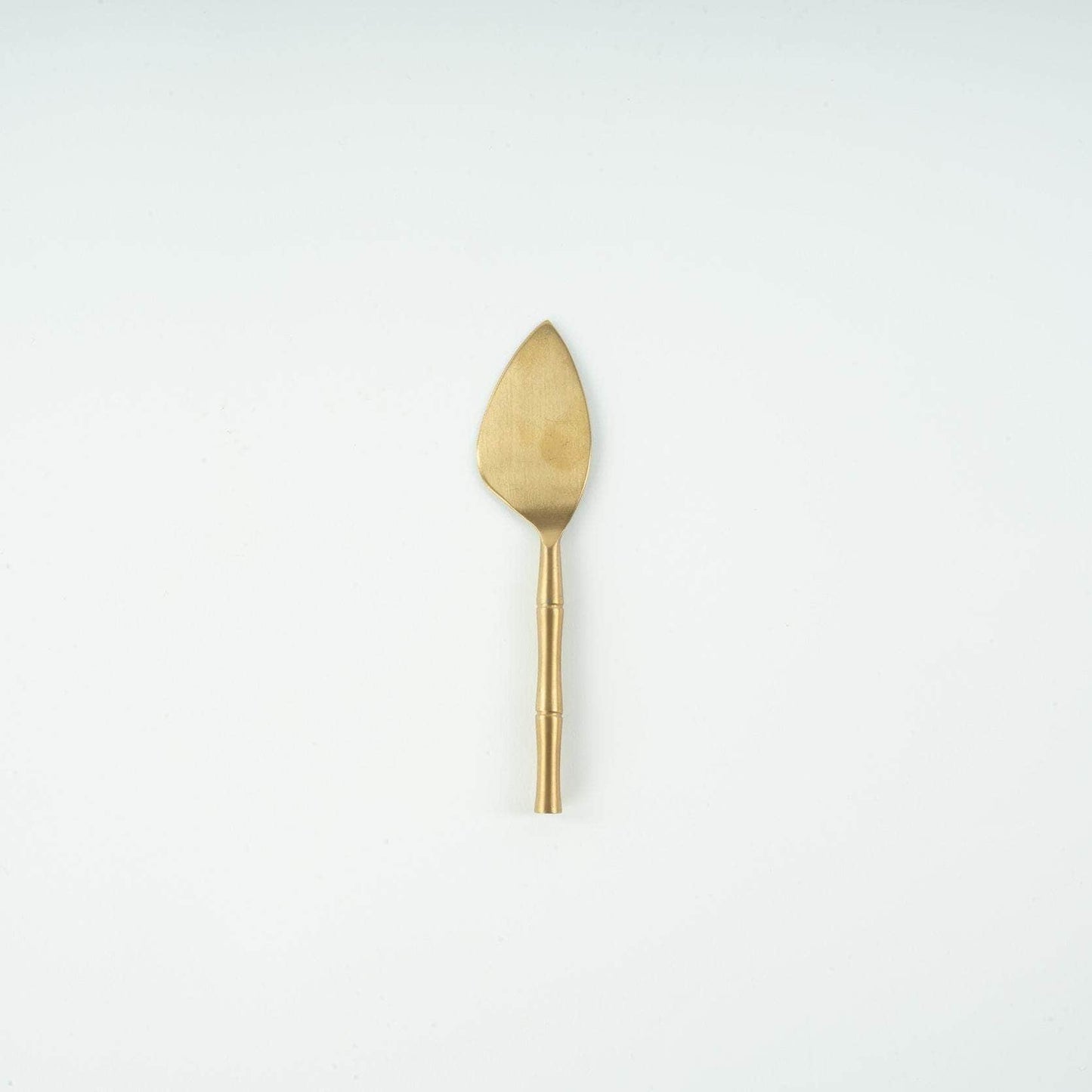 Gold Bamboo Cheese Serving Set
