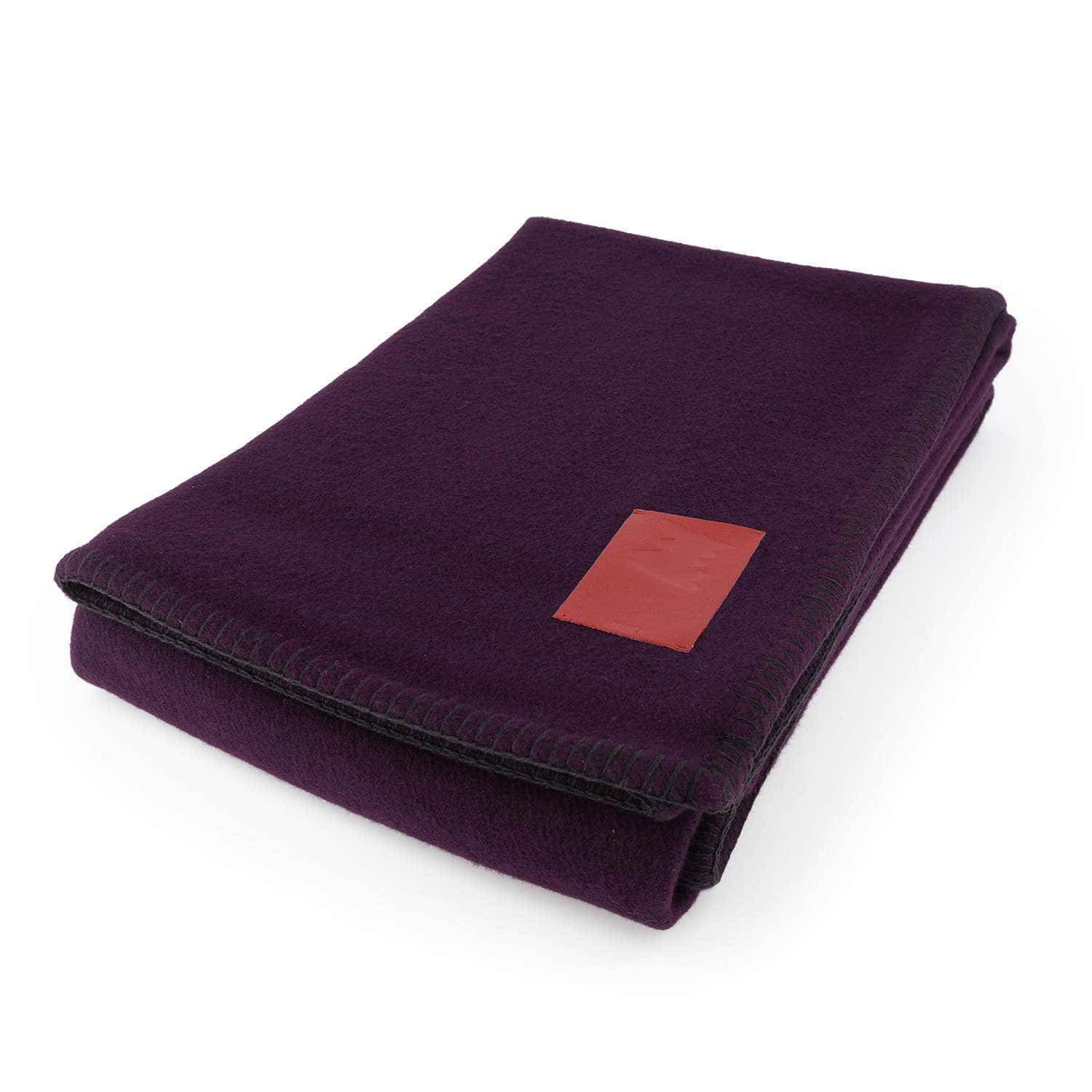 Merino Blanket Purple