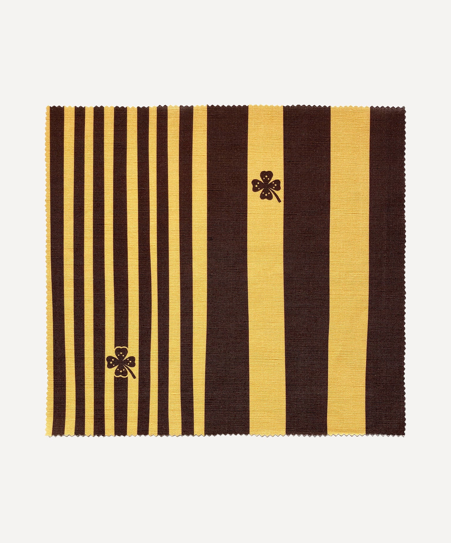 Interiors Fabric- Lucky Stripe in Espresso/Gold