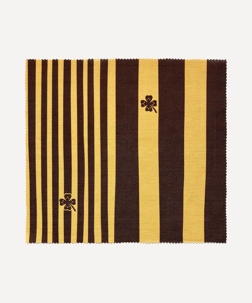 Interiors Fabric- Lucky Stripe in Espresso/Gold
