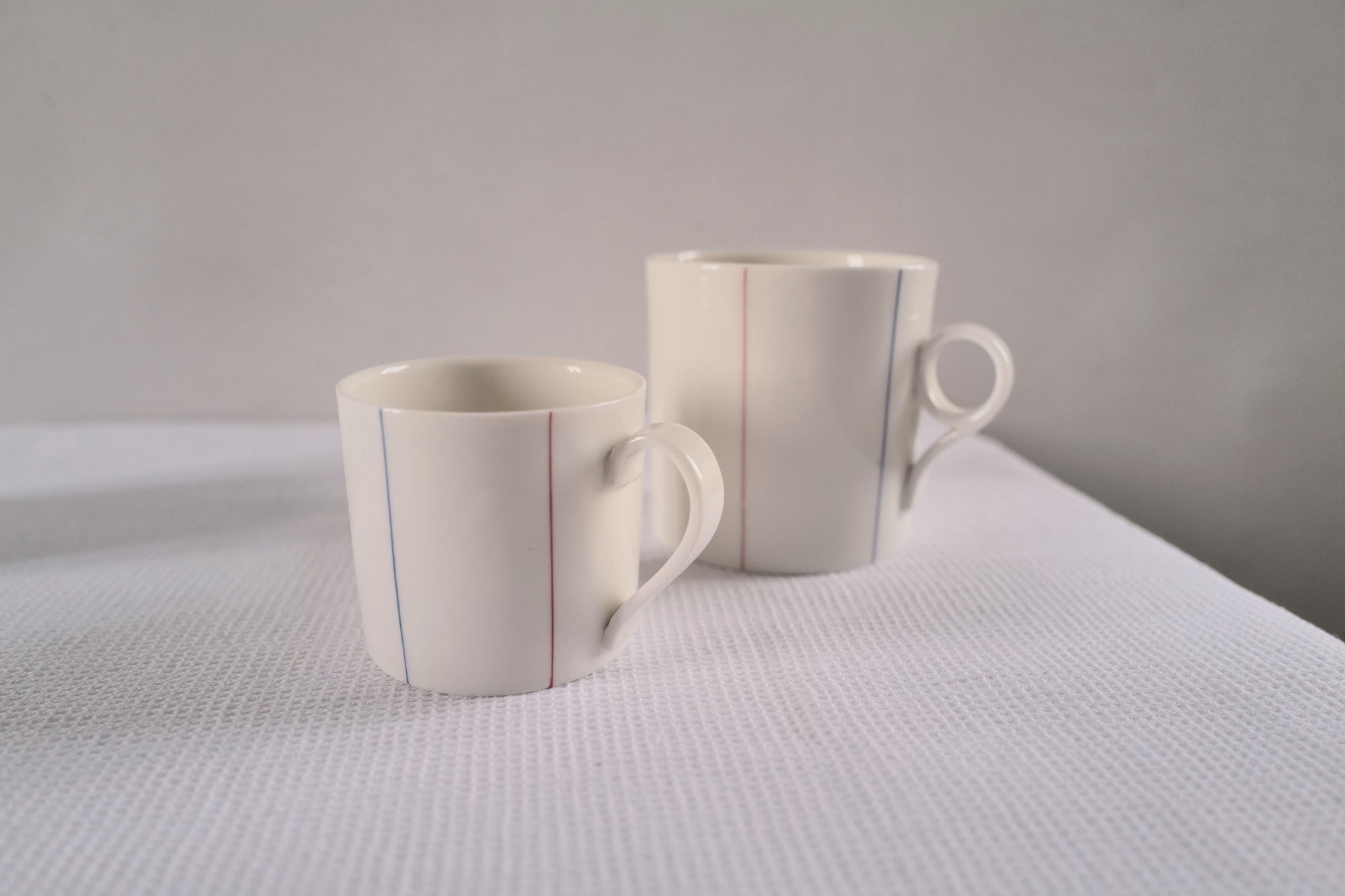 Small Mug with Tricolour Stripes