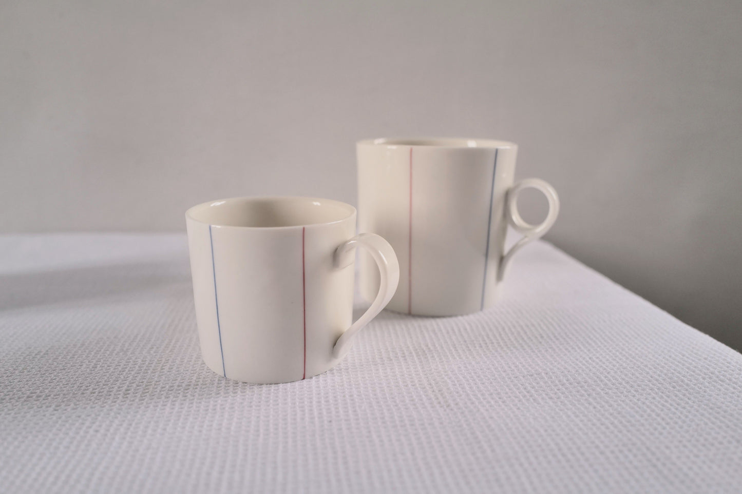 Small Mug with Tricolour Stripes