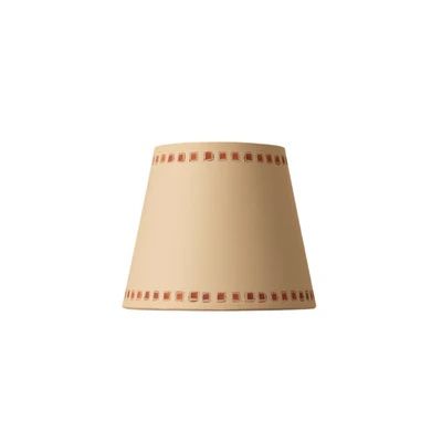 Rust Gemstone Lampshade