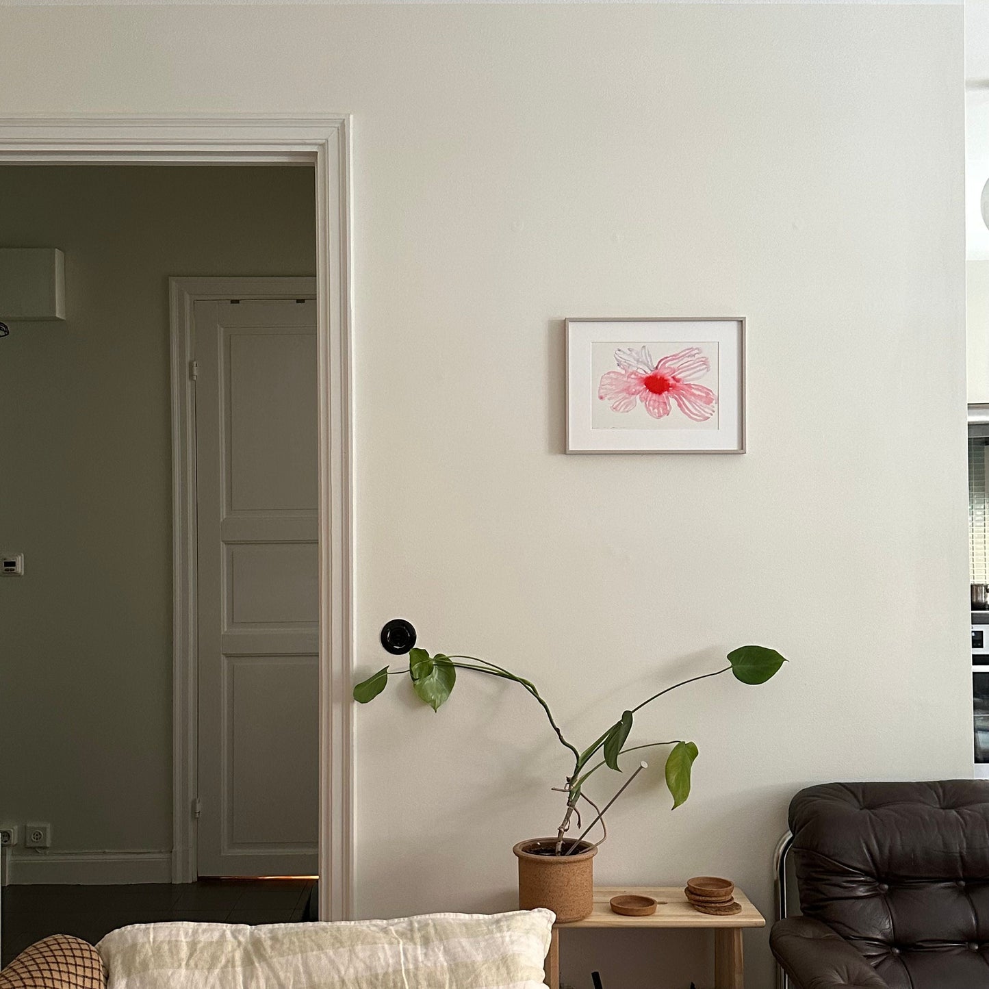 Flower Like Heart - Original Painting