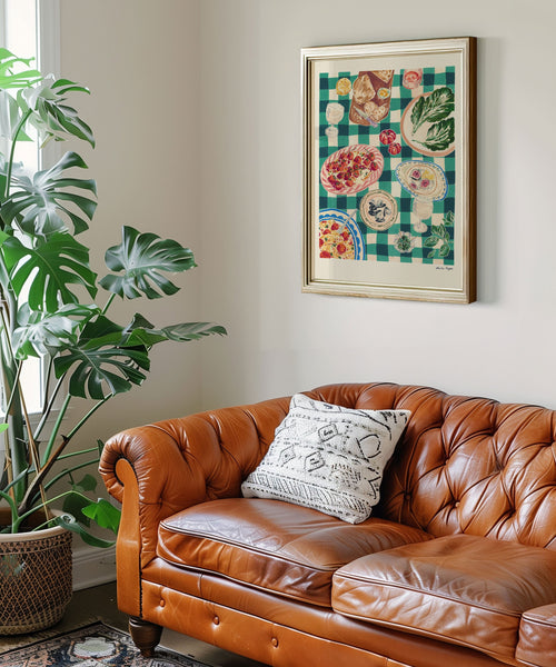 Evening Alfresco' Print