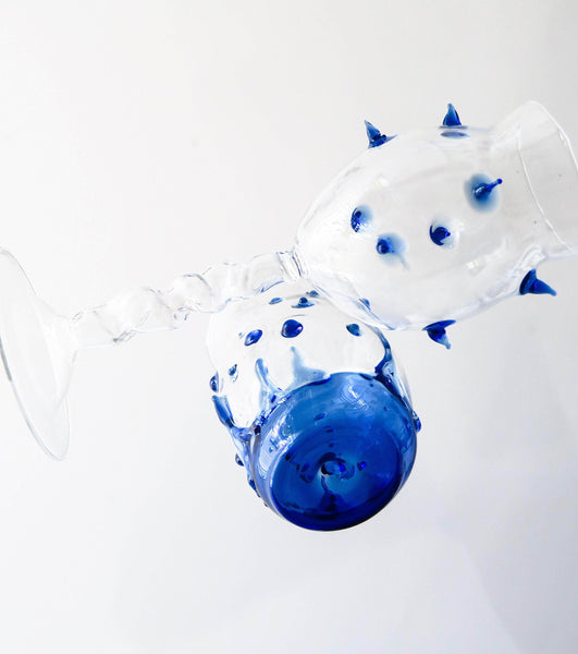Blue Cascade Glasses (set of 4)