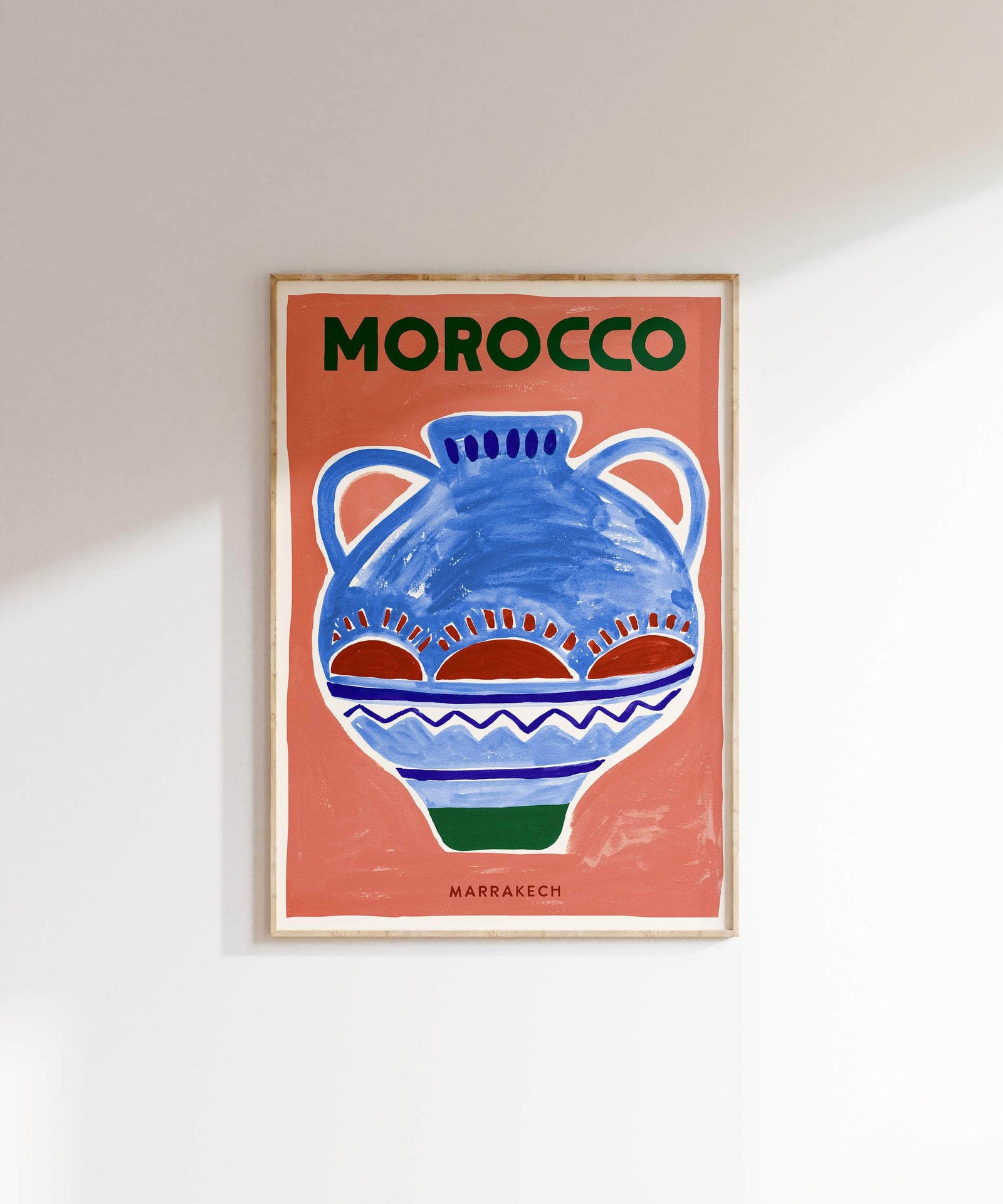 Morocco Pot' Print