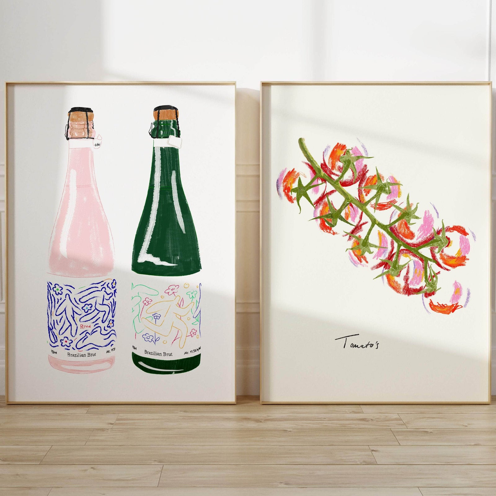 Vino Art Print