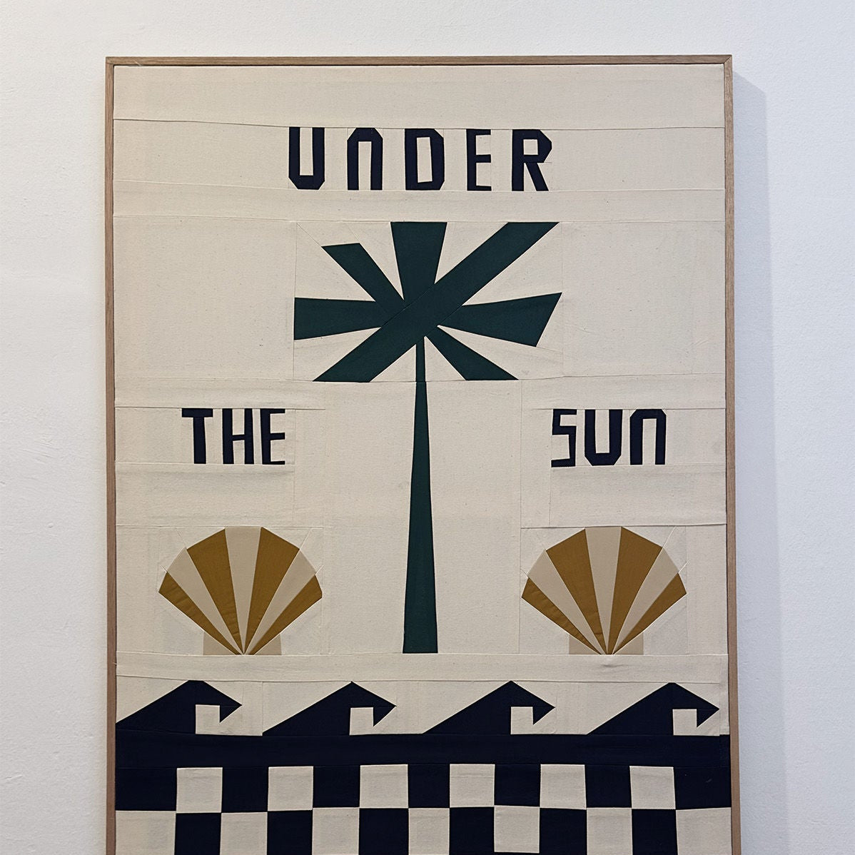 Under The Sun Original Quilted Artwork