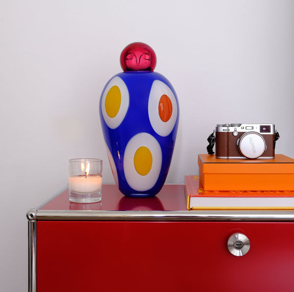 Evil Eye Series Vase - Blue