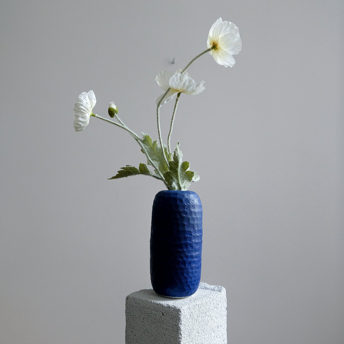 Murray - Ceramic Vase - Dark Blue
