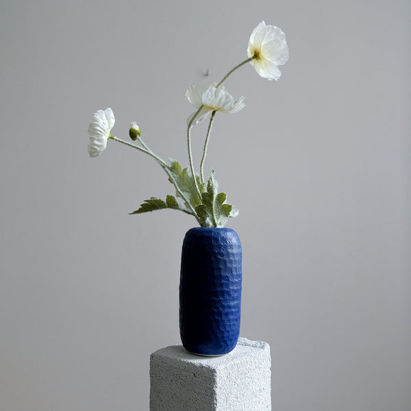 Murray - Ceramic Vase - Dark Blue