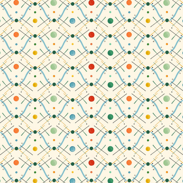 Improvisation Number 1 Wallpaper - Blue
