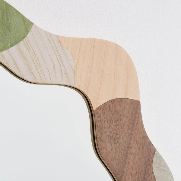 Round Curve Mirror