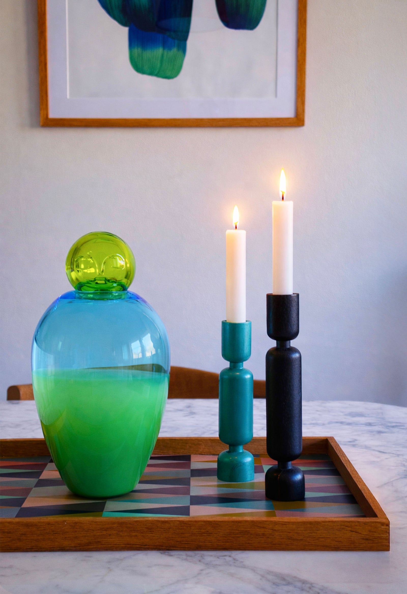 Duru Series - Turquoise & Green