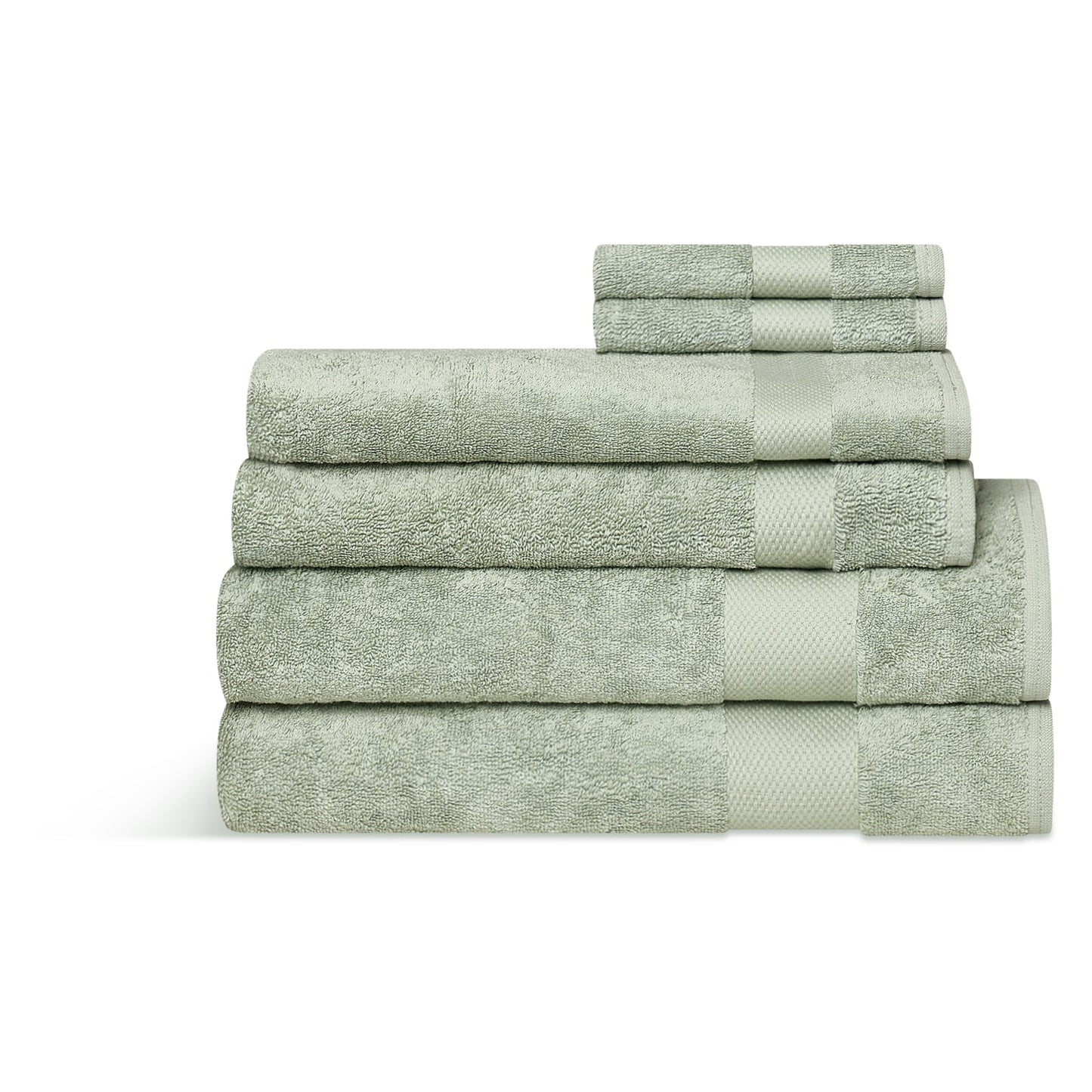Luxury Organic Cotton Maxi Set of Six Towels
