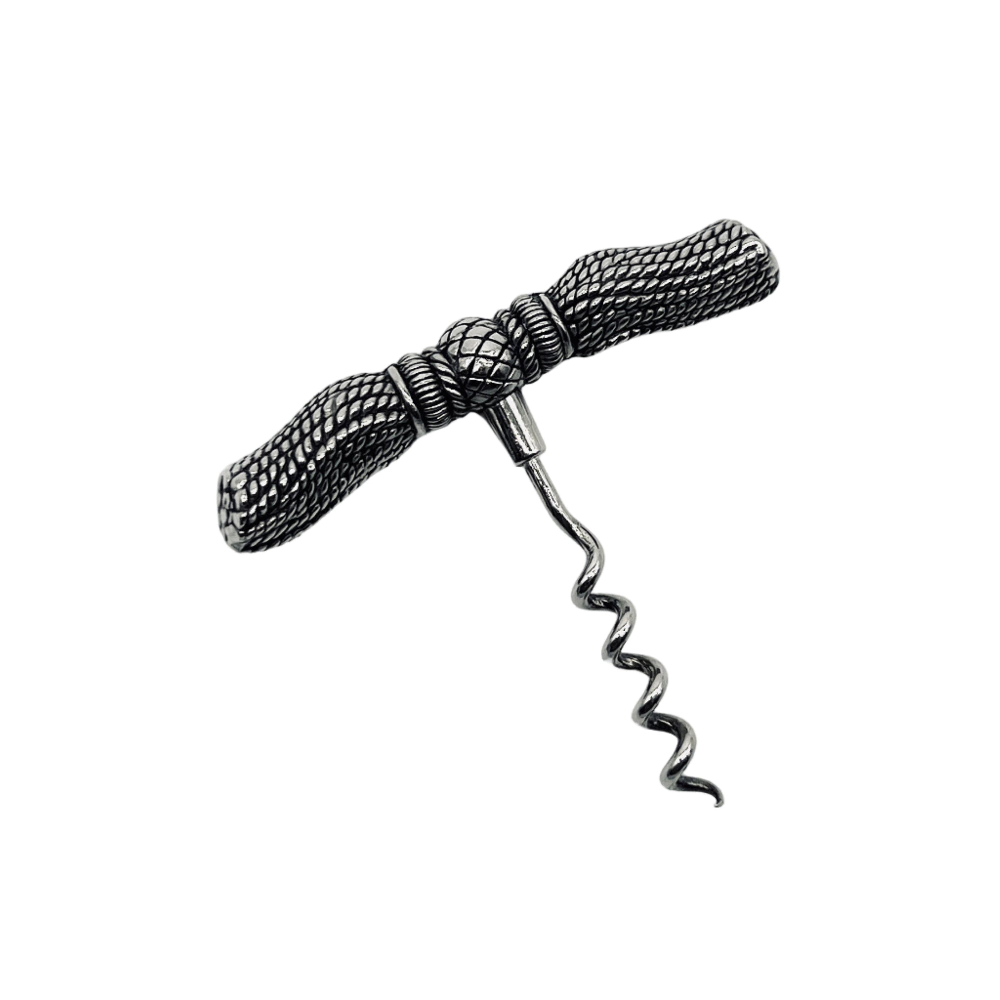 Silver-Plates Tassel Corkscrew