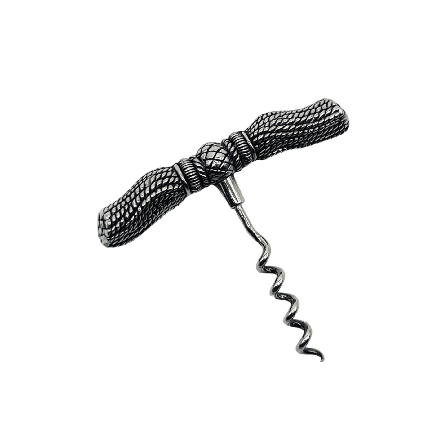 Silver-Plates Tassel Corkscrew