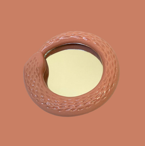 Snake Mirror - Hot Pink