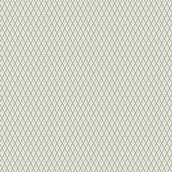 Little Lattice Wallpaper - Blue