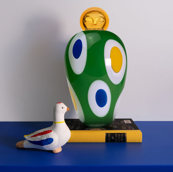 Evil Eye Series Vase - Green