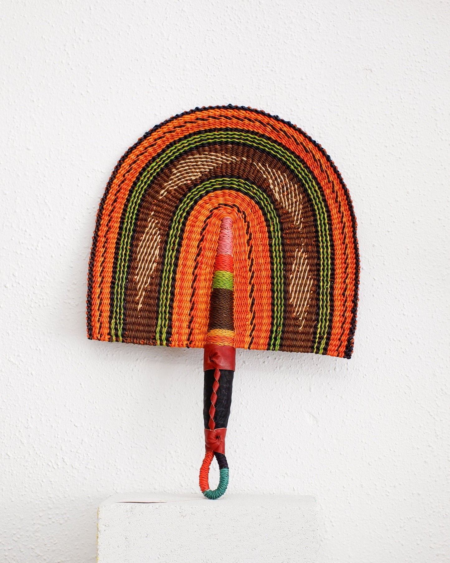 Colourful Bolga Fan from Ghana - 4
