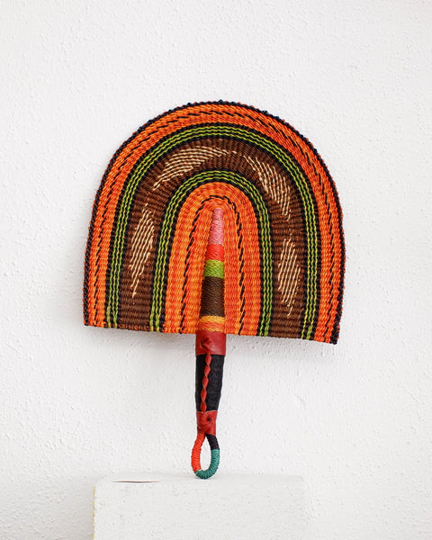 Colourful Bolga Fan from Ghana - 4
