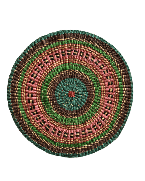 Colourful Placemats - Pink & Petrol | Set of 2
