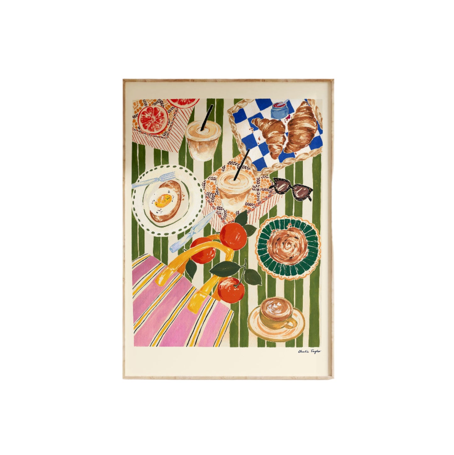 'Morning Goss' Print