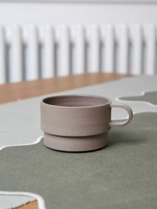 Angular Mug, Charcoal