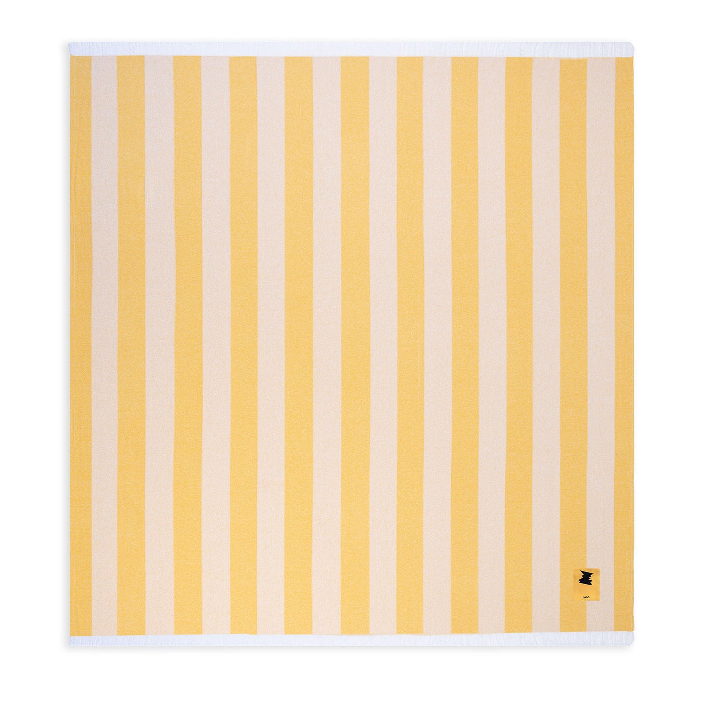 Cotton Beach Towel Yellow