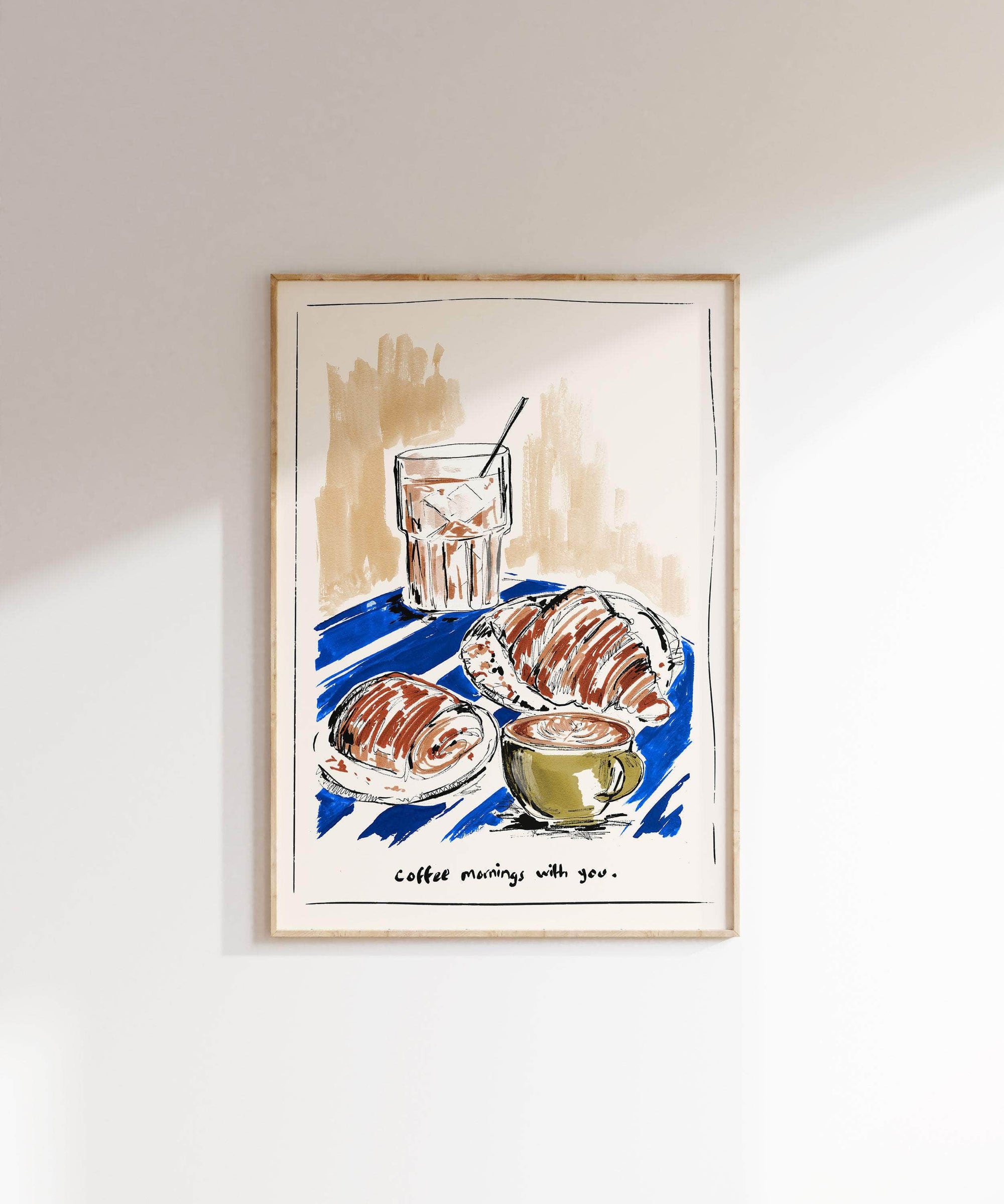 Coffee Mornings With You' Print