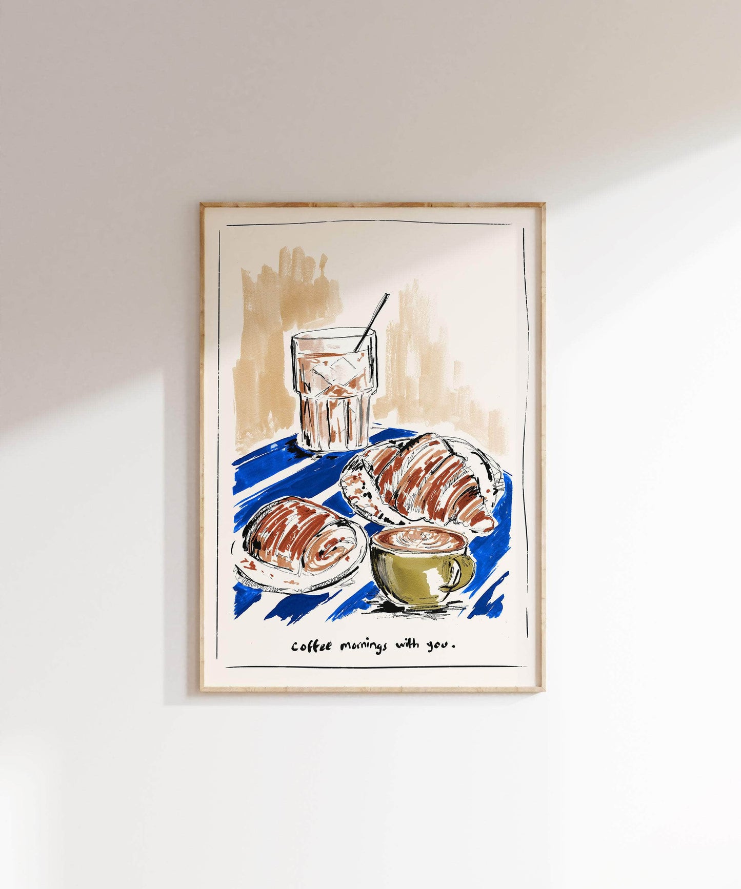'Coffee Mornings With You' Print