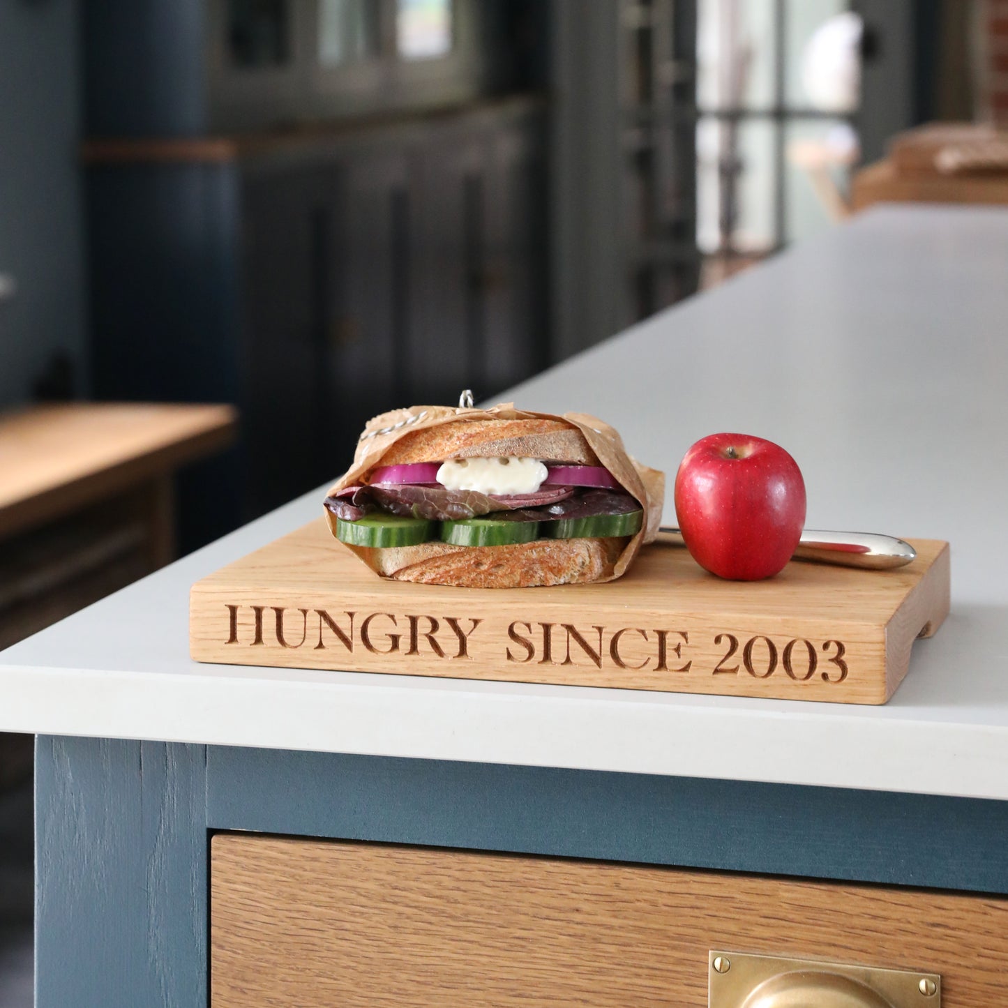 The Hungry Since Chopping Board