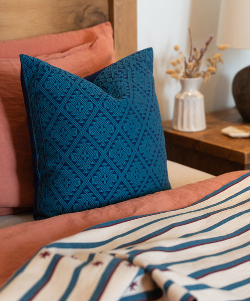 Izamna Stripe Handwoven Runner