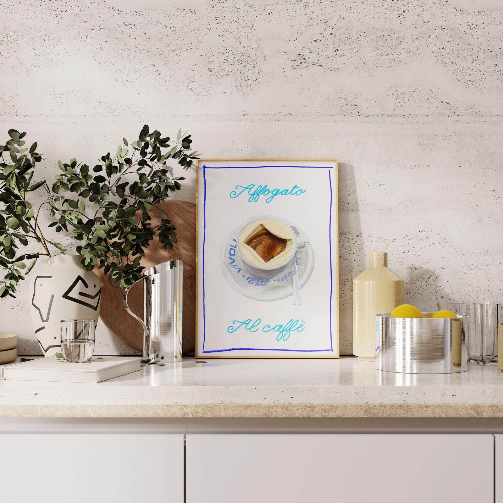 Affogato Al Caffè Art Print