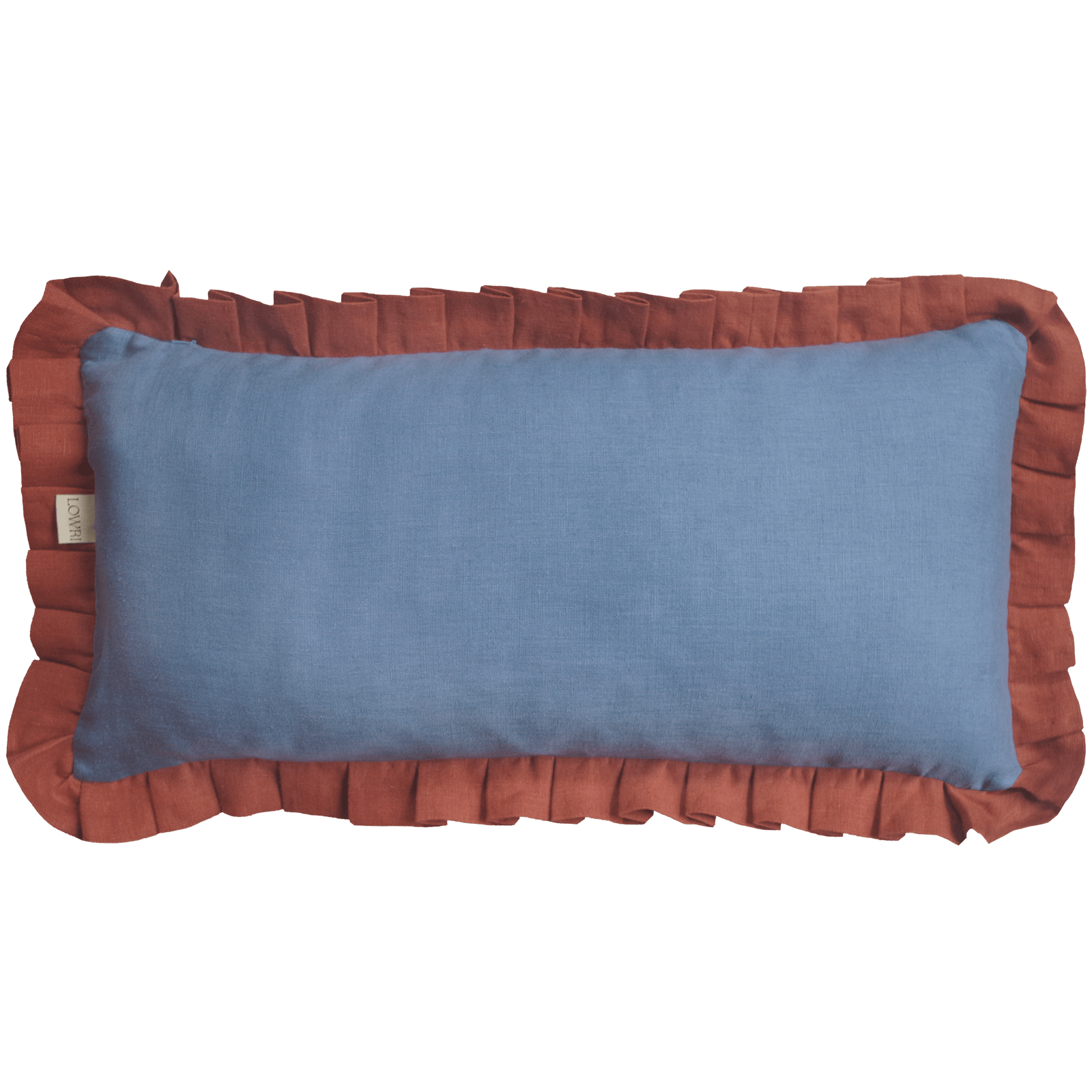 Printed Violas Lilac Cushion