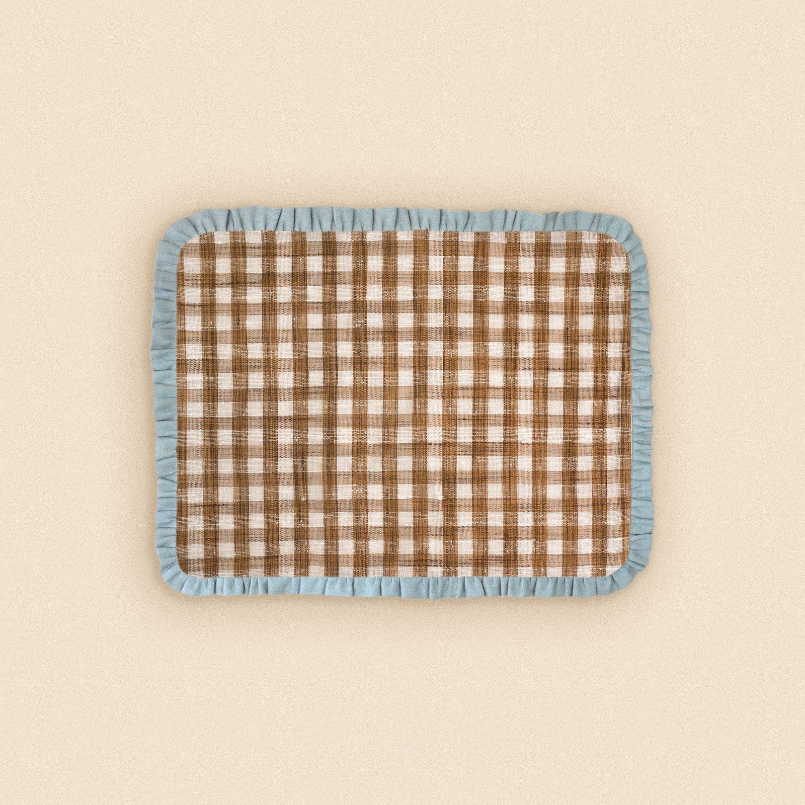 Geranium and Gingham Placemat
