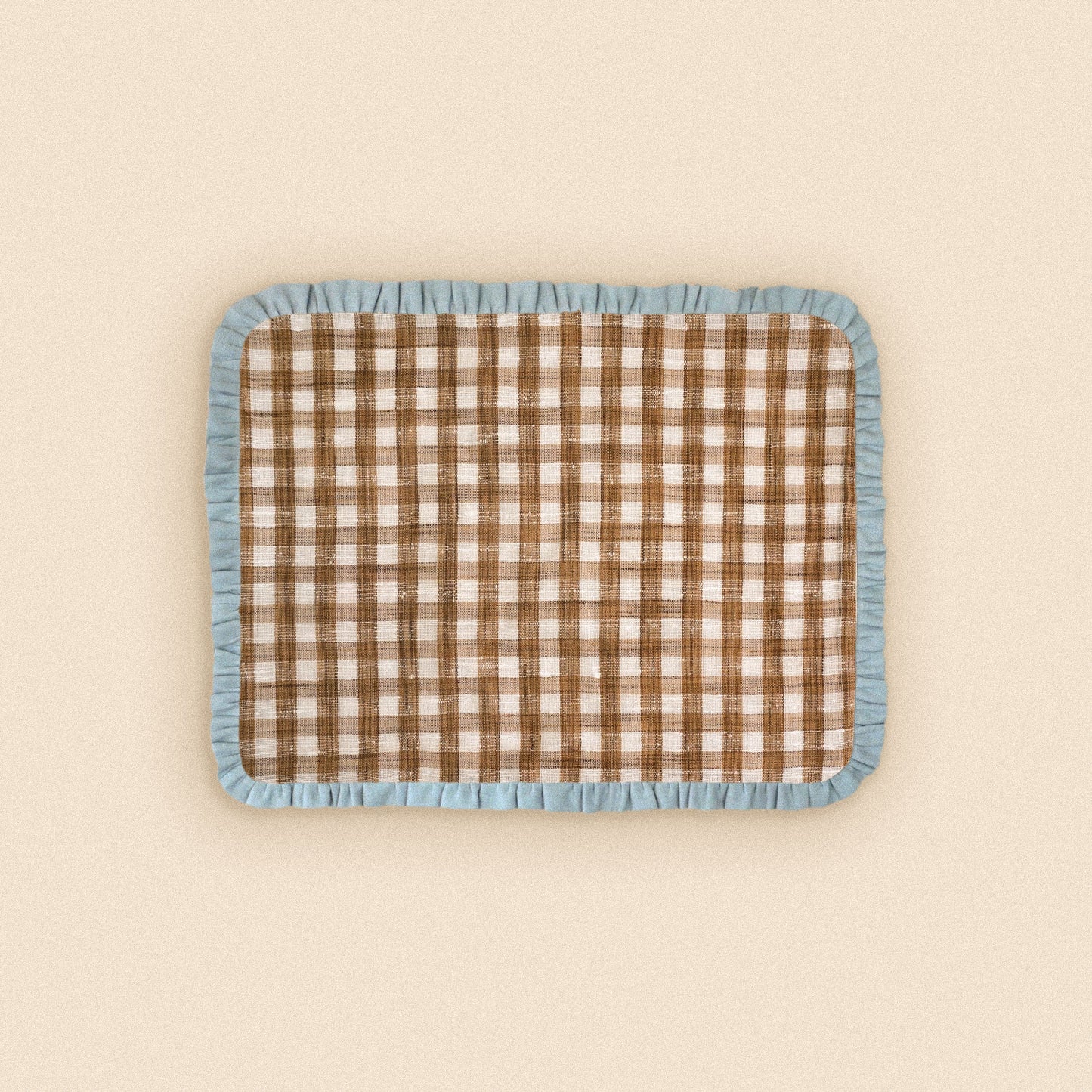 Geranium and Gingham Placemat