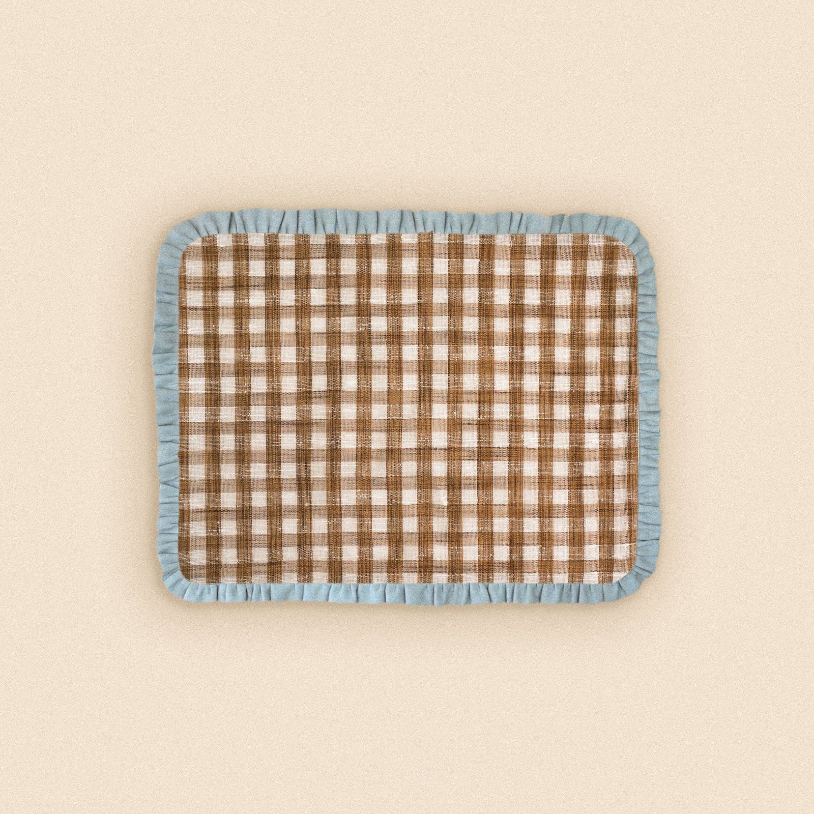 Geranium and Gingham Placemat