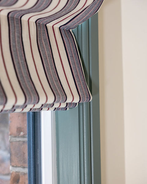 Aura Handwoven Stripe Fabric | Eclipse Veil