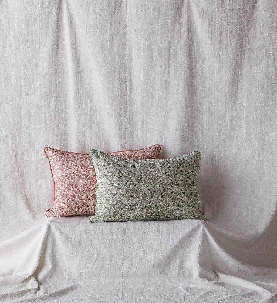 Thatch Fabric in Forest Green