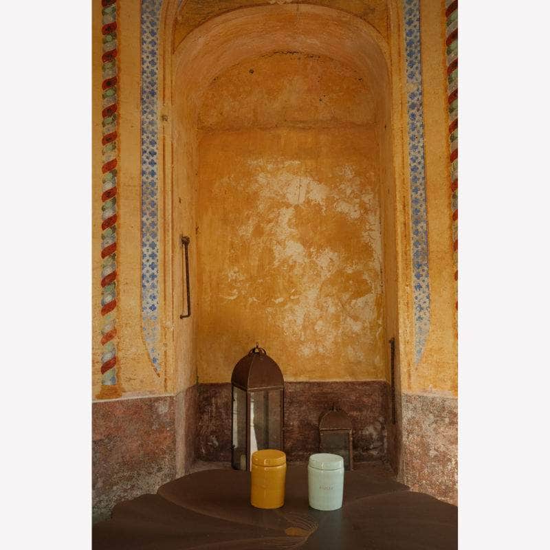 Ceramic Honey Almond Soy Wax Candle