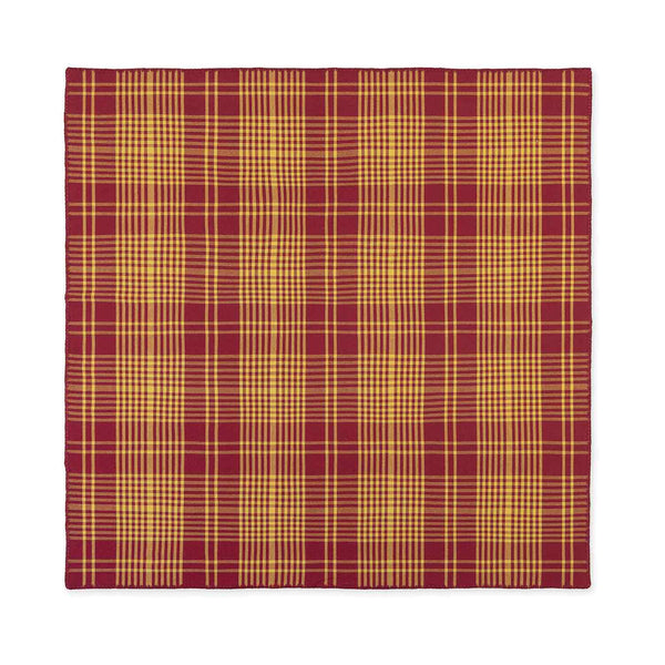 Bordeaux and Yellow Trattoria Tablecloth