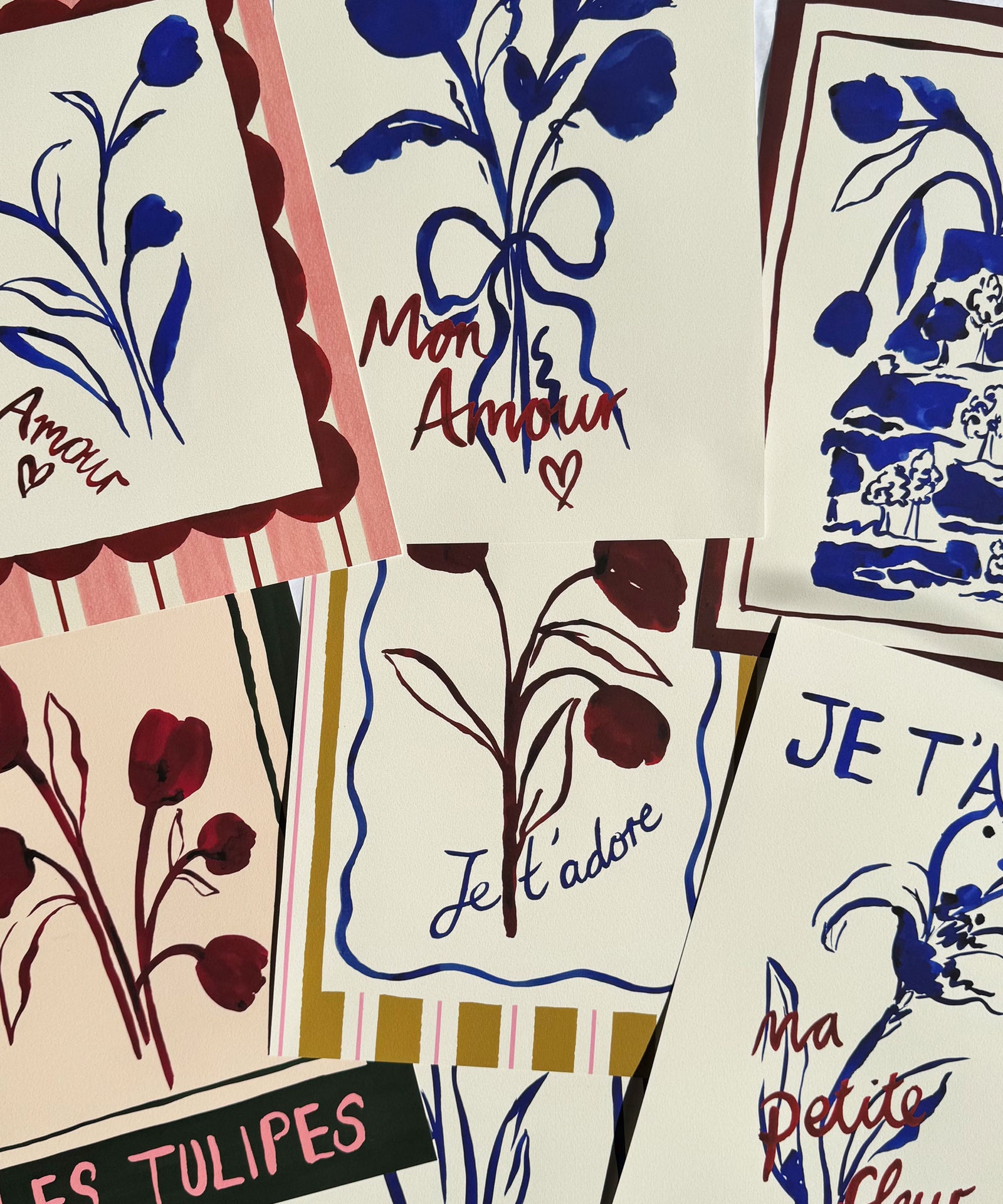 Mon Amour (My Love)- French Love Art Print