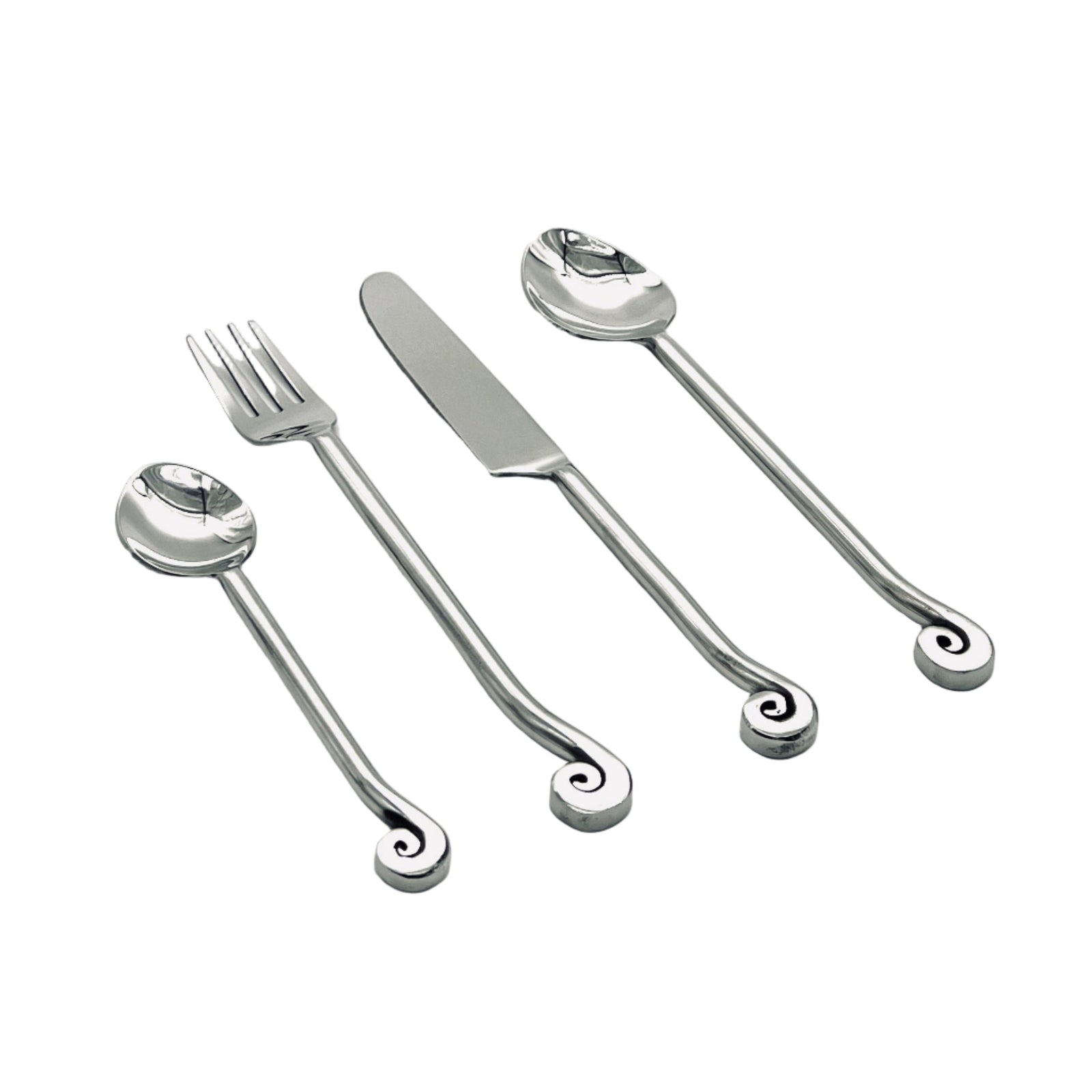Spiral Cutlery Set of Four