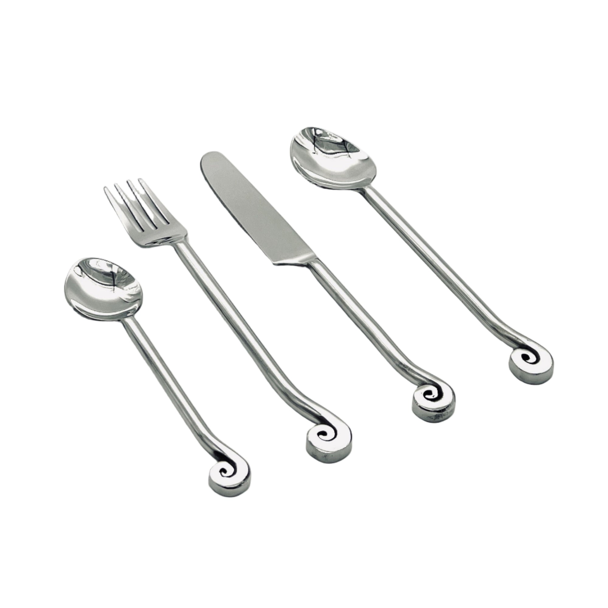 Spiral Cutlery Set of Four