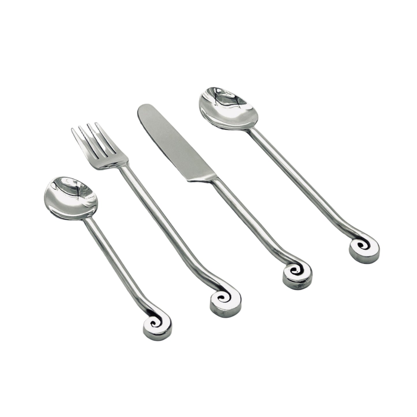 Spiral Cutlery Set of Four